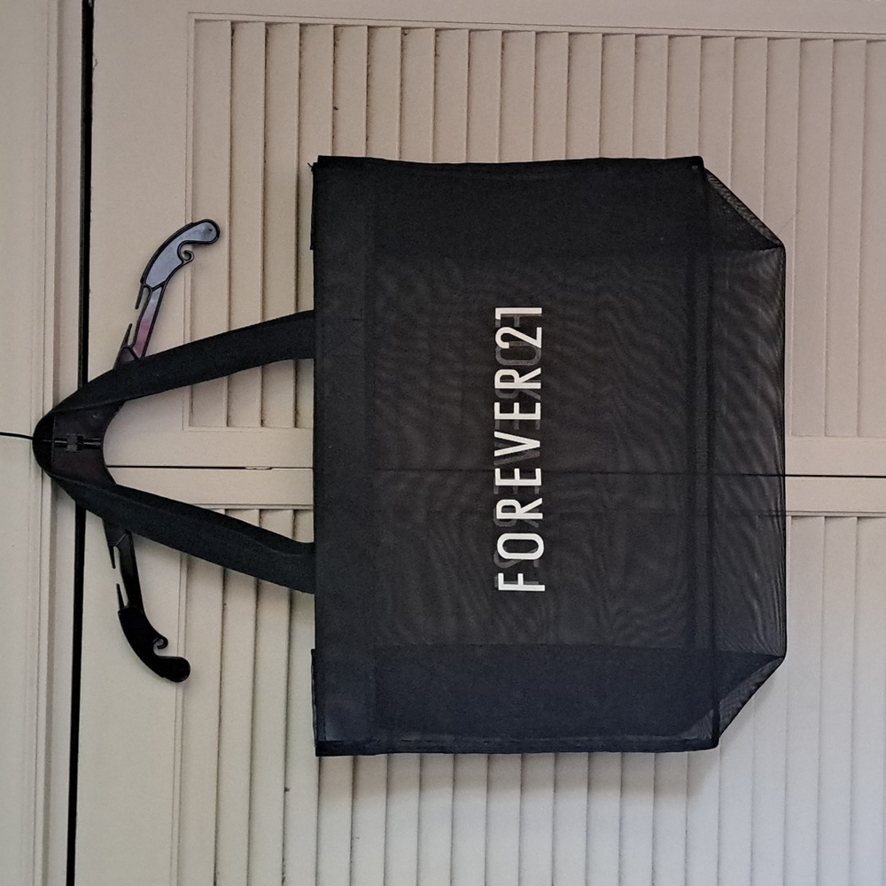 Forever 21 Black Travel Bag